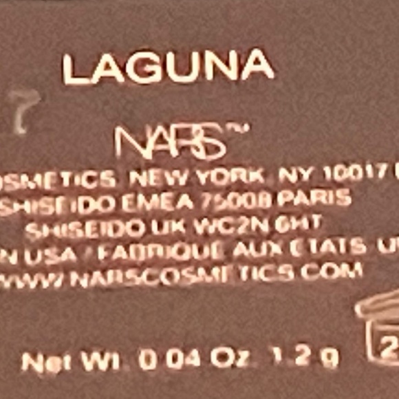 🎀 $9 - LAGUNA Nars Bronzer in Laguna Bronzing Powder .04oz Travel New in Box - Picture 4 of 12